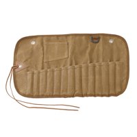 Magideal - Bolsa De Almacenamiento De Vajilla Para Exteriores, Rollo De Cubiertos, Contenedor Portátil, Organizadores De Cubiertos Para Playa, Senderismo, Cocina 14 Hoyos