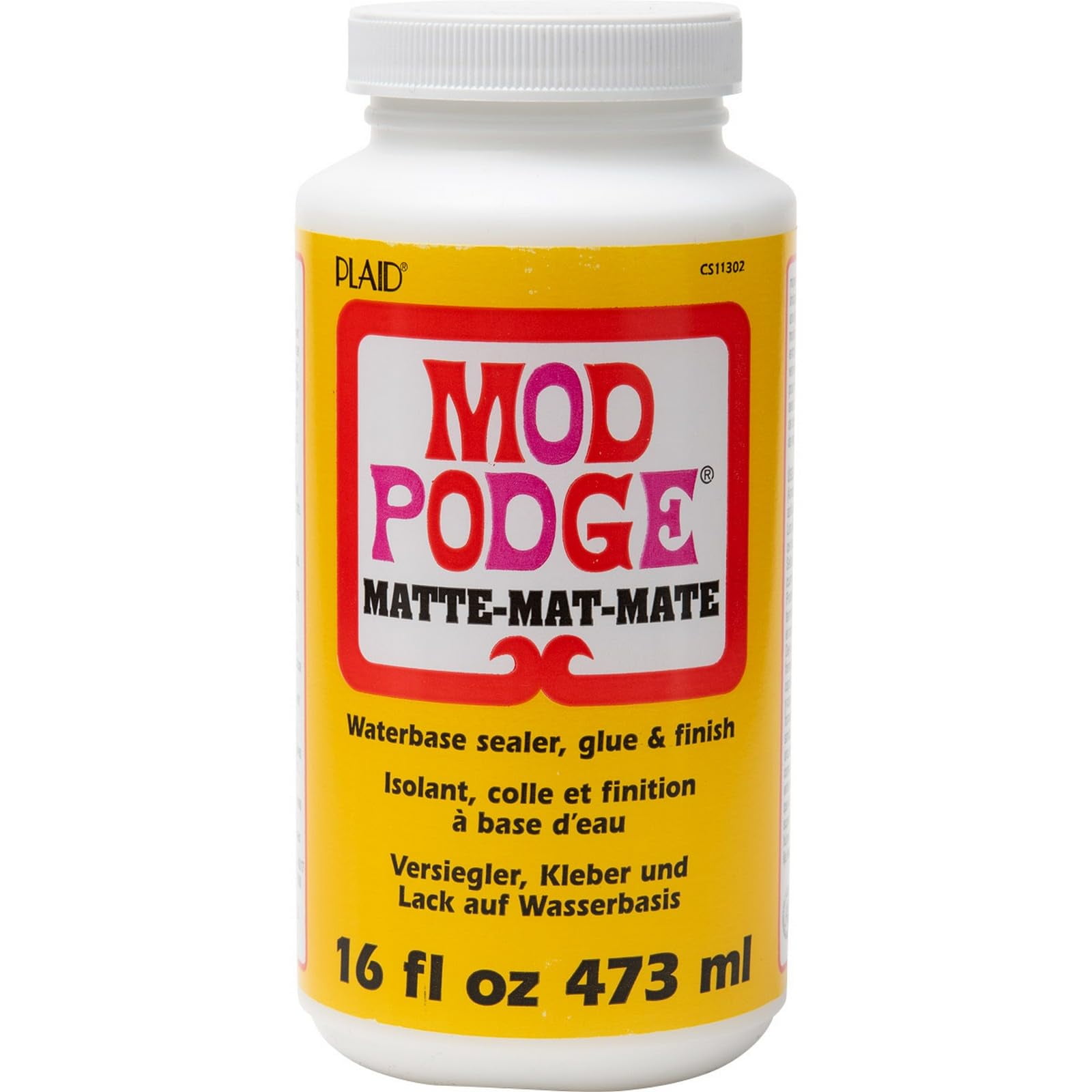 Sellador Mate, Pegamento Y Acabado Craft Solution Mod Podge, 480 Ml