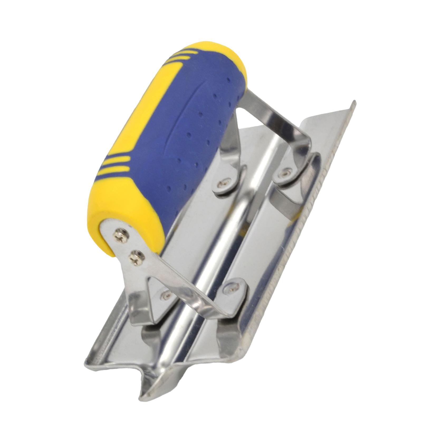 Magideal - Herramienta De Esquina Para Paneles De Yeso, Herramienta Manual De Material Acero Inoxidable, Herramientas De Reparación De Paredes, Herramienta De Enyesado Esquina Afilada Interior