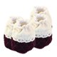 thumbnail image 1 of 4 piezas antideslizante silla pierna protectores de piso gorras calcetines de tela púrpura oscuro, 1 of 5