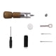 thumbnail image 1 of Punzón De Costura De Cuero, Herramienta De Puntada De Reparación Portátil Para Zapatos De Lona De Tela Pesada, 1 of 5