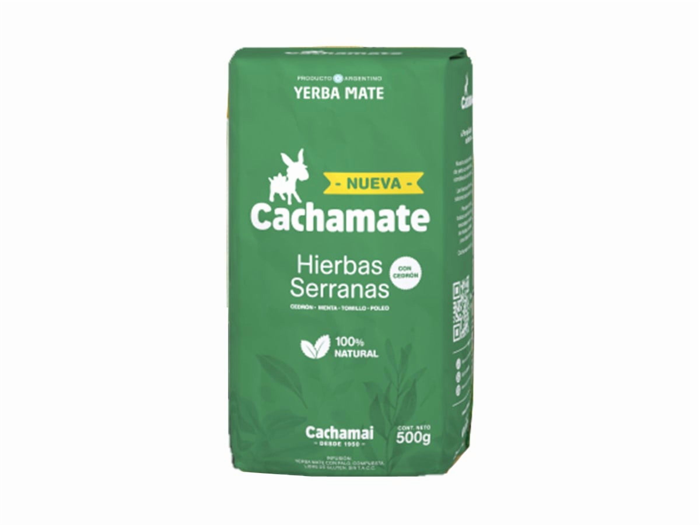 Rakko Natural - Cachamate Yerba Mate Poleo Cedron Menta Tomillo 1000G