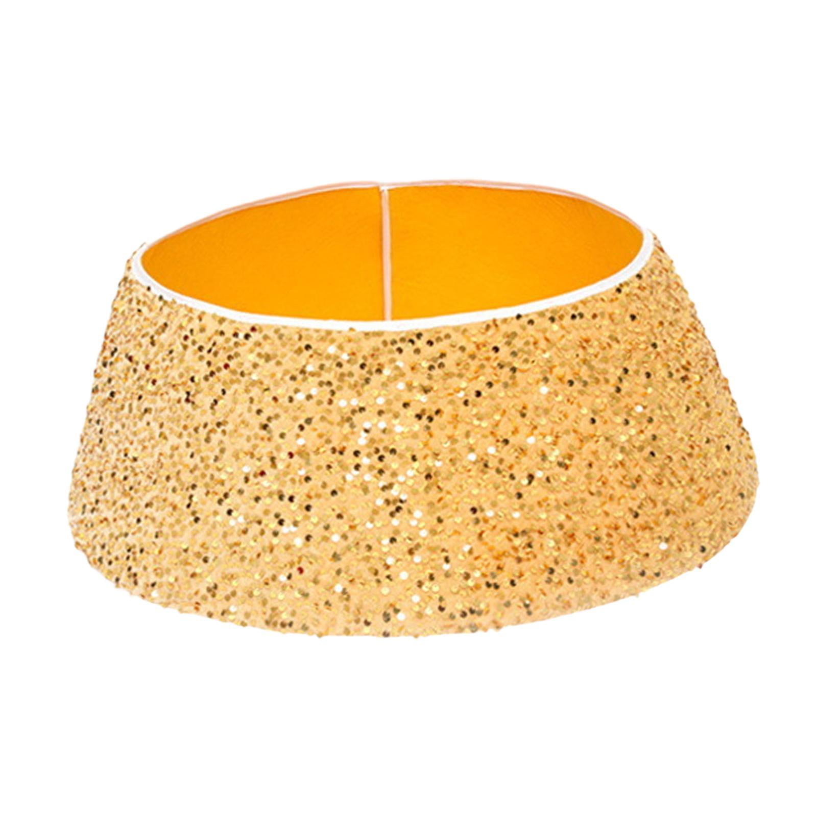 Fiocias - Collar De Árbol De Navidad, Regalos De Fiesta, Suministros, Decoración Única Para Árbol De Navidad, S Dorado