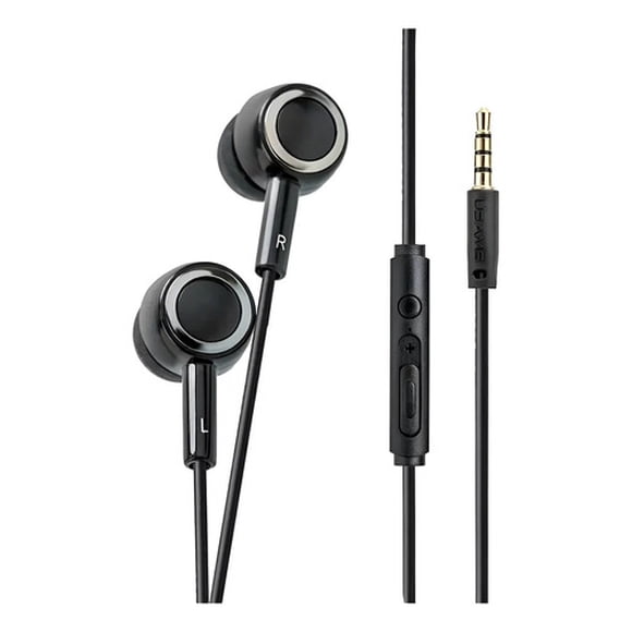 Audífonos Usams Ep-12 Manos Libres In-ear 3.5 Negro