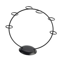 Bothyi - Soporte De Soporte De Cono De Helado Para Suministros De Catering De Bodas Halloween 6 Hoyos