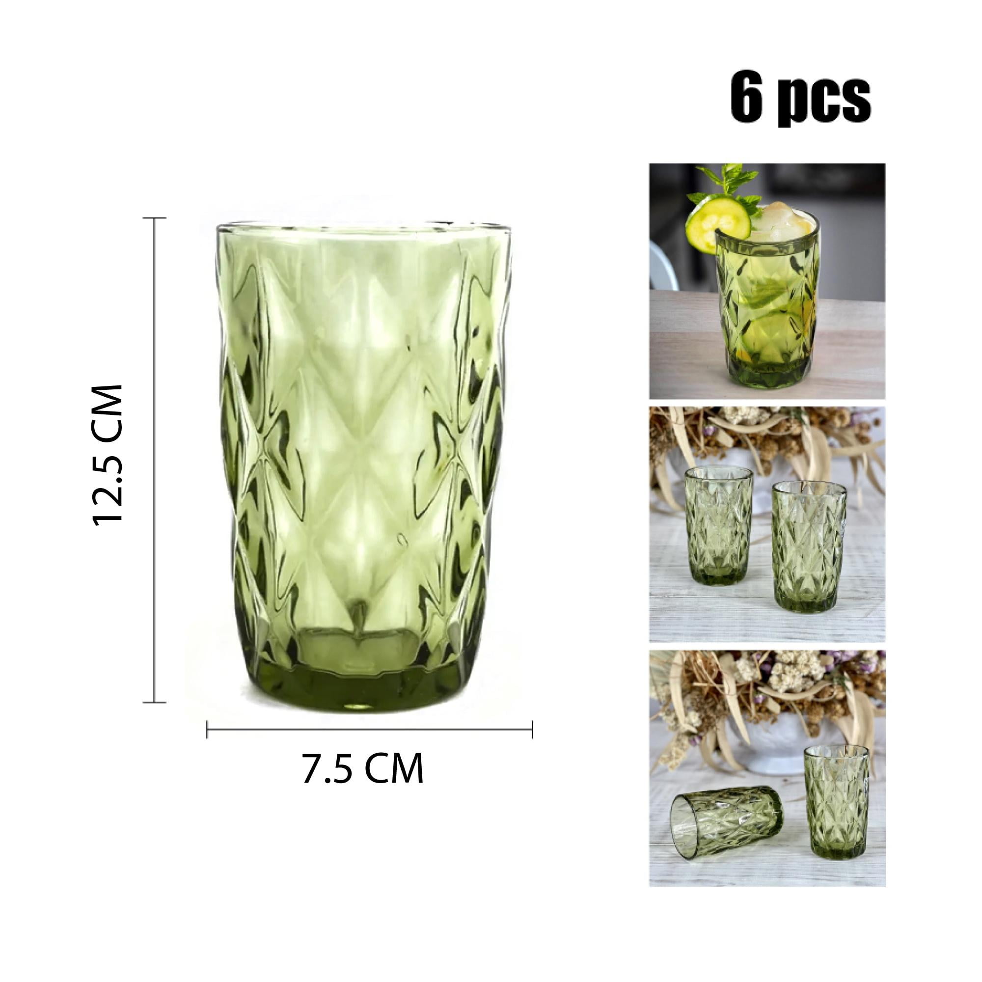 Xianzhu - Vaso Verde De Vidrio 400ml