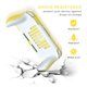 thumbnail image 4 of Funda protectora Grip Laimax para Nintendo Switch Lite, color amarillo, 4 of 7