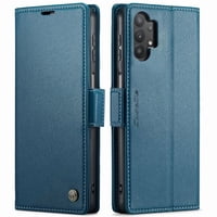 Caseme Tipo Cartera Samsung Galaxy M32 5G Con Cierre Magnético, Rfid, Tarjetero, Soporte, Carga Inalámbrica