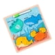 thumbnail image 5 of Rompecabezas De Madera Tablero De Dibujo Formas De Color Actividades De Aprendizaje Para Niños Animal Marino, 5 of 5