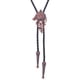 thumbnail image 1 of Bolo Tie, Wolf Leather Rodeo Gift Native Alloy vintage Ajustable Disfraz para Navidad Cumpleaños Hombres Mujeres , marrón, 1 of 5