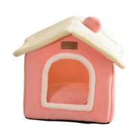 Ioensy - Cama Para Gatos Snooze, Caseta Para Dormir Extraíble, Casa Para Gatos Para Gatitos, Perros, Cachorros, Rosa