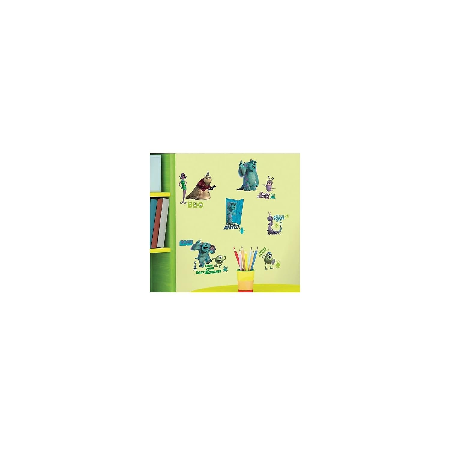 Adhesivos De Pared Disney Pixar Monsters Inc Roommates Rmk2010scs