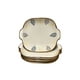 thumbnail image 2 of Pack 4 Plato Sopero Hondo Decorativo Diseño Flor Con Asas, 2 of 2
