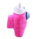 thumbnail image 3 of Peluche Just Toys LLC Among Us rosa con orejas de gato, 3 of 6