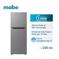 Refrigerador No Frost 220L Brutos Inox Rmn220Pvlrx0 Mabe