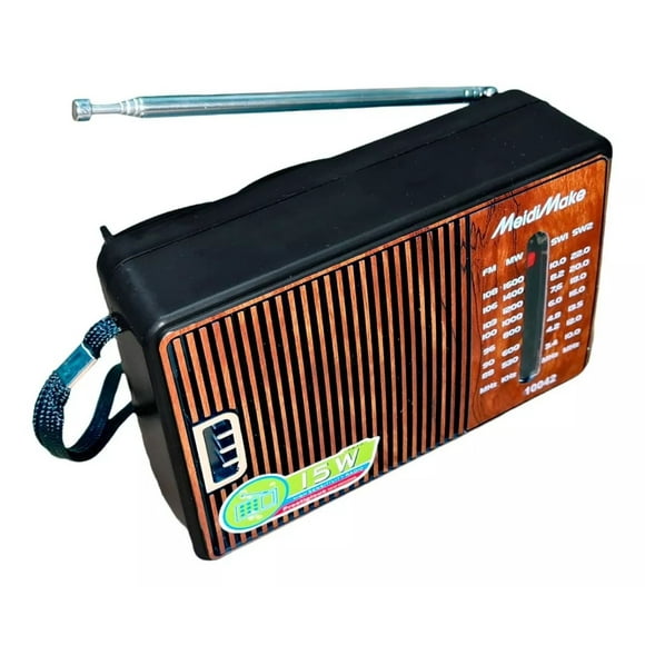 Radio Portatil De Mano A Pilas Am Fm