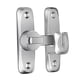 thumbnail image 5 of Pestillo De Cerradura De Puerta De Granero, Pestillo De Cerradura De Puerta Abatible Para Baño, Oficina, Hotel, Plateado, 5 of 5