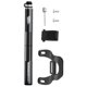thumbnail image 1 of MTB BICICLE BICICLETA ALUMINIO MANGLE MINI POBITA 160 Psi Schrader Presta Negro Con Calibre, 1 of 5