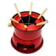 thumbnail image 3 of Juego de ollas para Fondue de hierro fundido, juego de Fondue de queso ligero portátil, pequeño para el hogar, para fiesta de boda, cocina, queso para, 3 of 5
