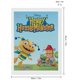 thumbnail image 2 of Henry Hugglemonster Kits de Pintura de Diamantes para Adultos 5D DIY Diamond Art Kits Full Drill Diamond Dots para Regalo Decoración de Pared y Relajación Artes de Gemas 30*40cm, 2 of 6