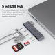 thumbnail image 3 of Hub USB MOGOOD 5 en 1 con lector SD/TF 3.0 – Adaptador lateral izquierdo, 3 of 6