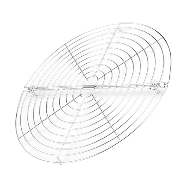 Rejilla de refrigeración para asar, rejilla de alambre para horno, rejilla de cocina redonda multiusos, rejilla de alambre para cocinar pasteles, pan