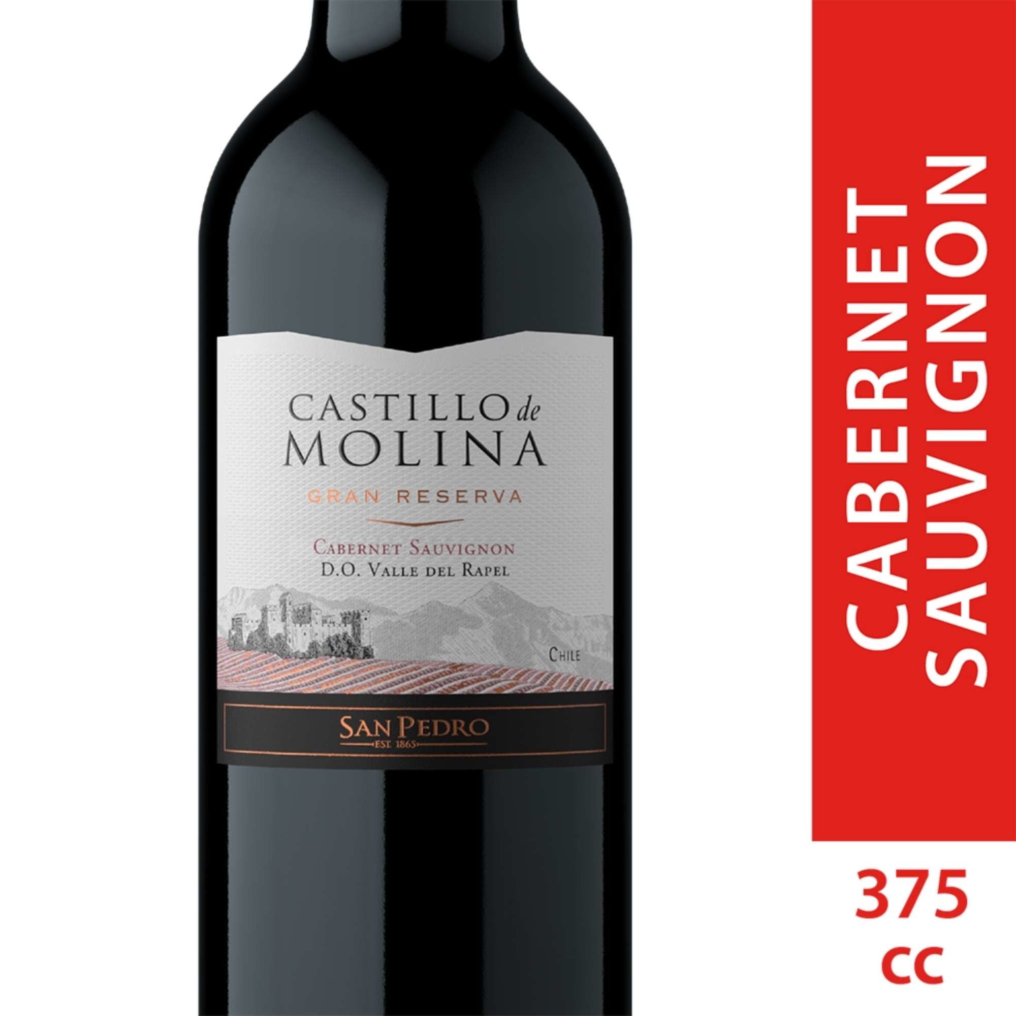 Vino Castillo De Molina Gran Reserva Cabernet 375Cc