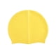 thumbnail image 4 of Gorro De Natación De Color Puro, Gorro De Natación De Silicona Para Deportes Acuáticos, Navegación, Pelo Largo, Amarillo, 4 of 4