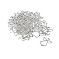 Magideal - 50 Piezas De Dijes De Cuentas De Ángel, Colgante De Cuentas De Ángel 3D, Accesorios De Joyería De Aleación Diy Para Pulsera, Manualidades, Fabricación