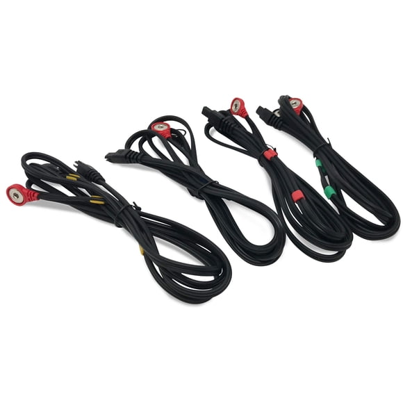 Lead Wires Paquete De 4 Unidades Compatible Con Compex 152 Cm