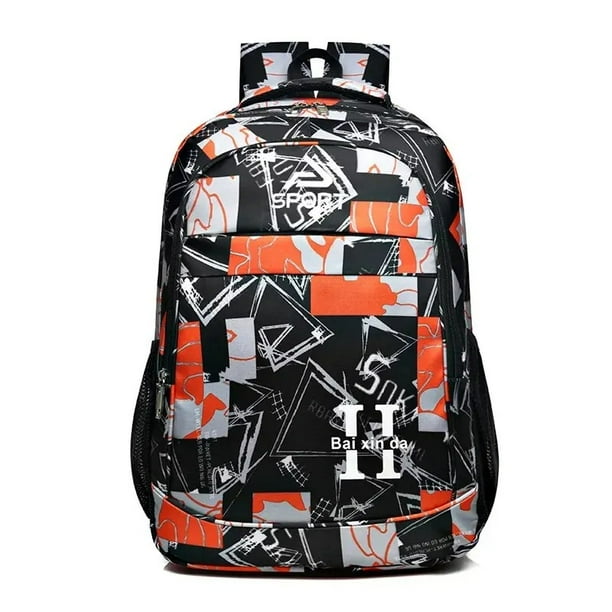 Rilibegan Large Travel Bag for Teenagers Schoolbag Female New Fashion Backpack Brand Classic Nylon Computer Casual Backpack Bag