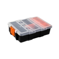 Magideal - Componentes Electrónicos Caja De Material Hardware Organización Organización De Una Pequeña Organizador De Caja De Herramientas Para Tornillos De Fija 13.5 X 20 X 5.8 Cm