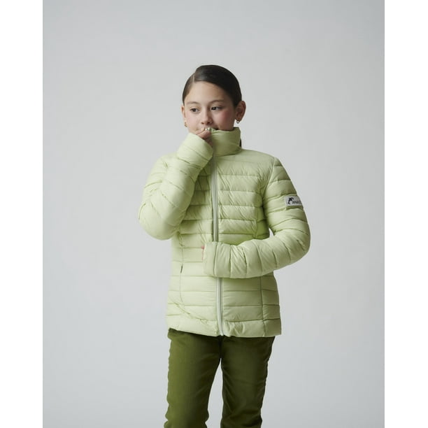 Parka pluma color Verde 10-12 años