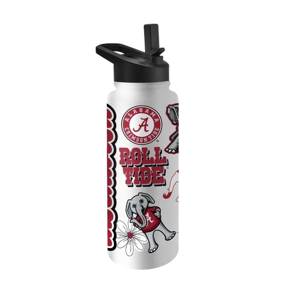 Botella de agua Logo Brands NCAA Alabama Crimson Tide 1 L