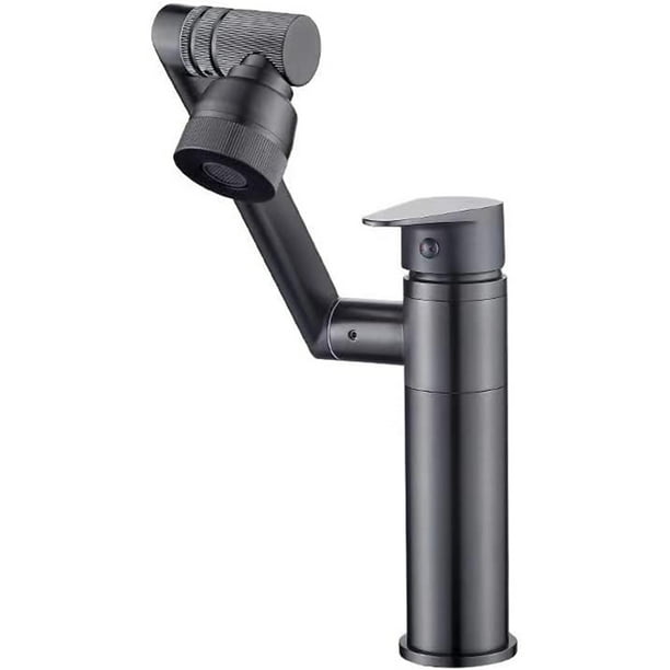 Mezcladora Para Fregadero De Acero Inoxidable, Grifo Para Fregadero De Cocina 360 °giratorio, Llaves Para Fregadero De Cocina De Agua Caliente Y Fría, Monomando Para Fregadero Con 60cm*2 Manguera