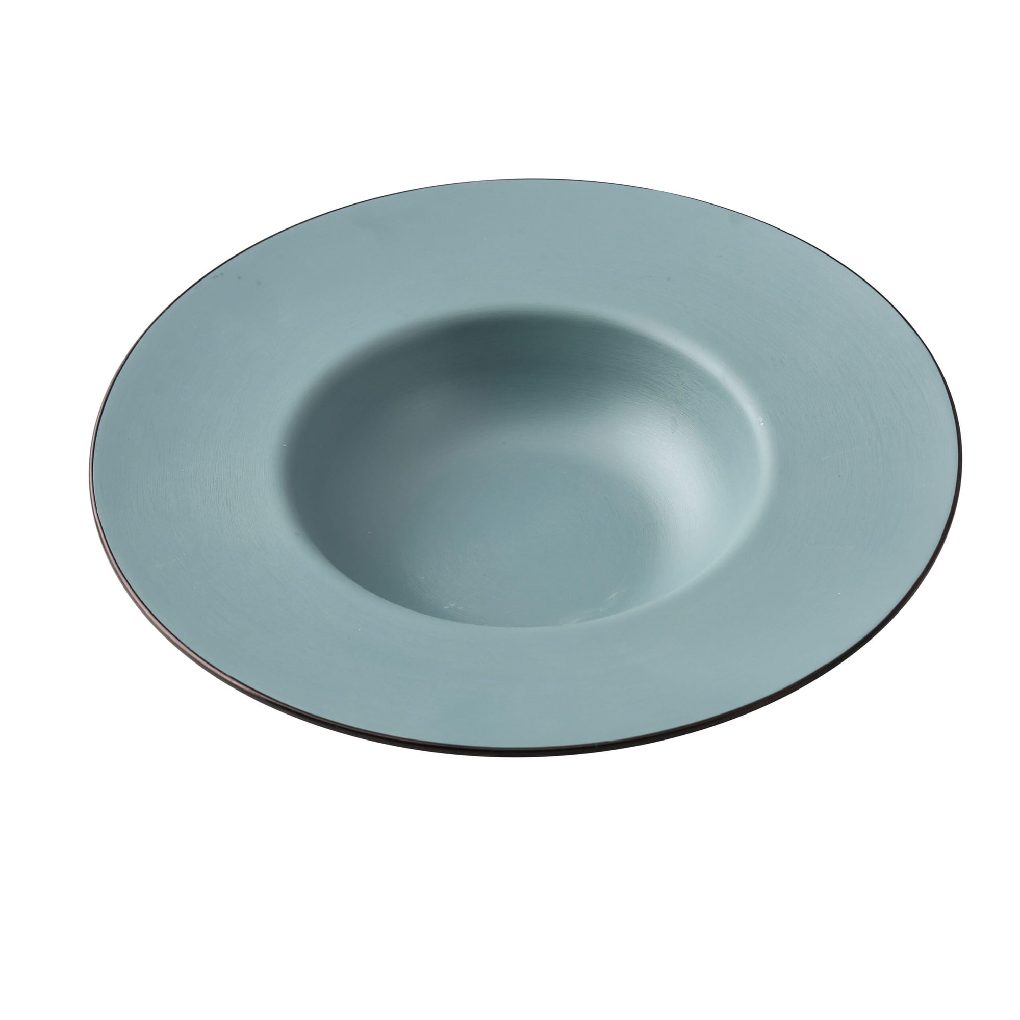 Plato De Postre Yanco Birmingham Teal, 270 Ml, Melamina, Paquete De 24