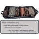 thumbnail image 3 of Bolsa organizadora portátil HeguSun Travel para 6 pares, color gris, 3 of 8