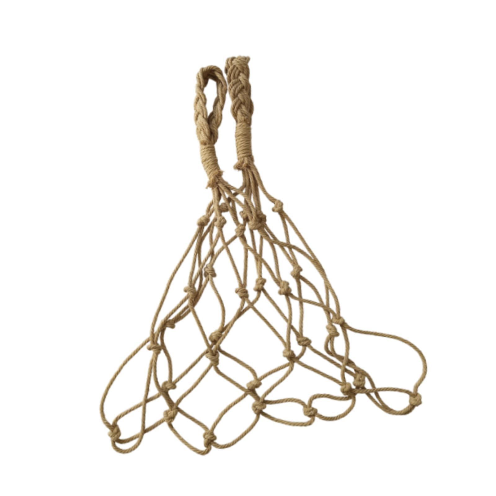 Magideal - Soporte De Papel Higiénico Cabeza De Algodón Tejido Decoración Decorativa De Papel Higiénico Rollos De Almacenamiento Muro Colgante Para La Decoración Marrón