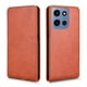 thumbnail image 1 of Funda tipo folio para Motorola Moto G Power 2025 con soporte magnético y protección para la cámara Marrón, 1 of 6