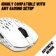 thumbnail image 5 of Ratón Gaming Projects Gaming Inalámbrico 53 g Blanco, 5 of 6