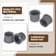 thumbnail image 4 of 10 piezas de acoplamiento reductor DWV 1-1/4" x 1" (Socket x Socket) Conectores de rosca para conexión de tuberías de alcantarillado doméstico, gris, 4 of 7