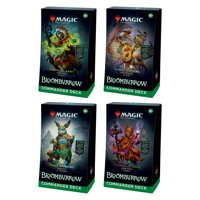 Juego De Cartas Magic The Gathering Bloomburrow Commander Deck X4