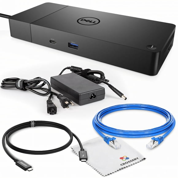 Estación de acoplamiento Dell WD19S 180W para doble monitor