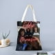 thumbnail image 2 of Eddie Munson Bolso de tela con estampado de lienzo para mujer, bolsa de compras reutilizable y estética, con cremallera interior, regalo para mujer, 35 × 40 cm., 2 of 6
