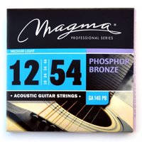 Set Cuerdas Guitarra Acustica Ga140Pb Magma