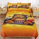 thumbnail image 1 of x29 Garfield Bed Duvet Cover Microfiber Bedding Sets 3D Printed Lightweight 3 Piece Comforter Sets, 1 Duvet Cover And 2 Pillow Shams for Kids Boys Girls 79"x90" jn29, 1 of 5