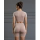 thumbnail image 2 of Conjunto Deportivo Mujer Short Push Up y Top Manga Corta, 2 of 3