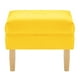 thumbnail image 1 of Pouf Sky 1c Felpa 05 Amarillo, 1 of 3