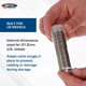 thumbnail image 4 of Tubos para monedas BCW Nickel – Pack de 100 transparentes 79,1 mm, 4 of 9