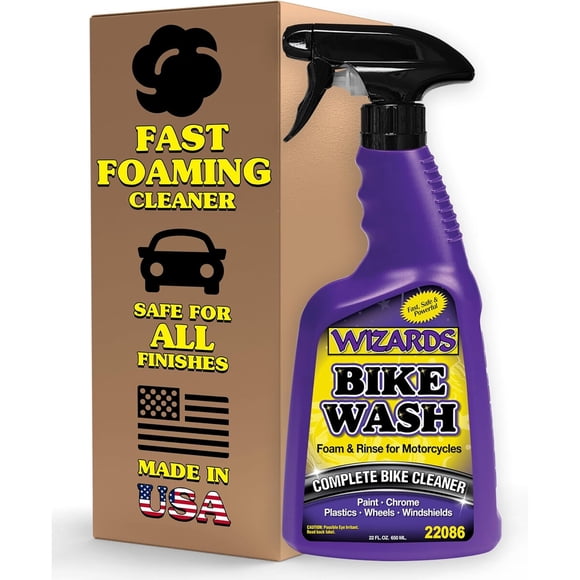 Limpiador Moto Wizards Bike Wash 650ml PH Neutro